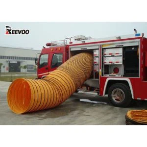 ผ้าใบกันน้ำเคลือบ PVC สำหรับท่อระบายอากาศ