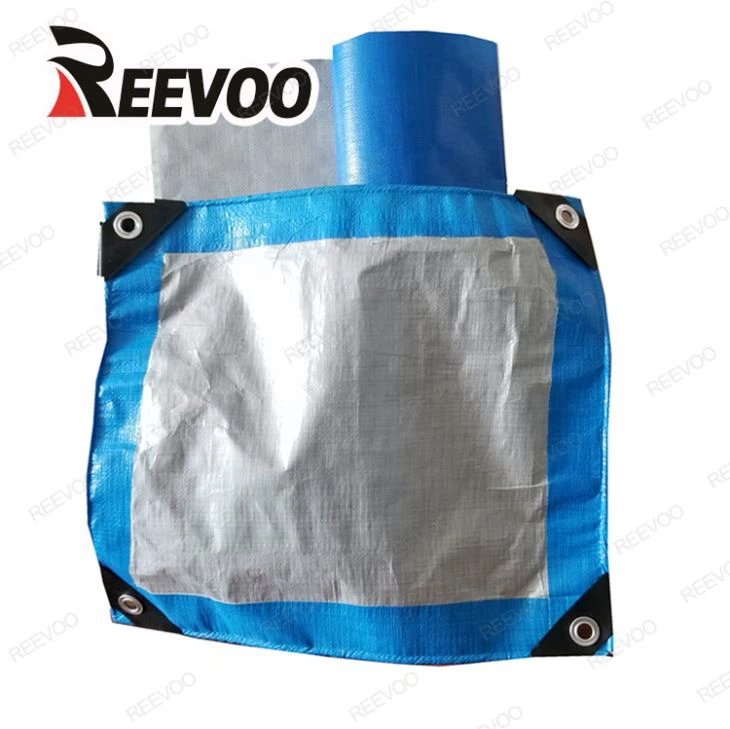 ผ้าคลุมหลังคาผ้าใบกันน้ำ PE