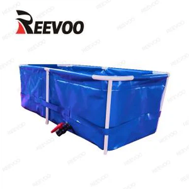 สระปลาผ้าใบกลางแจ้ง