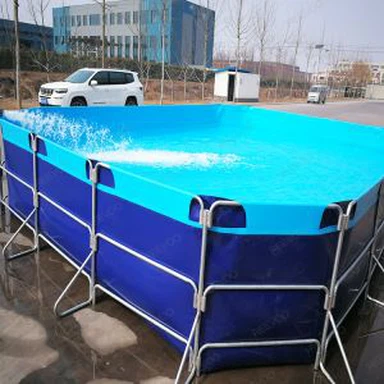 ตู้ปลาผ้าใบกันน้ำ Pvc พับได้ในร่มกลางแจ้ง